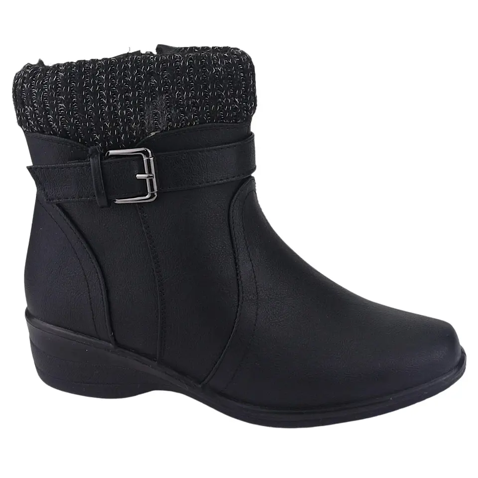 Botines Mujer Negro Chalada Confort-4 1