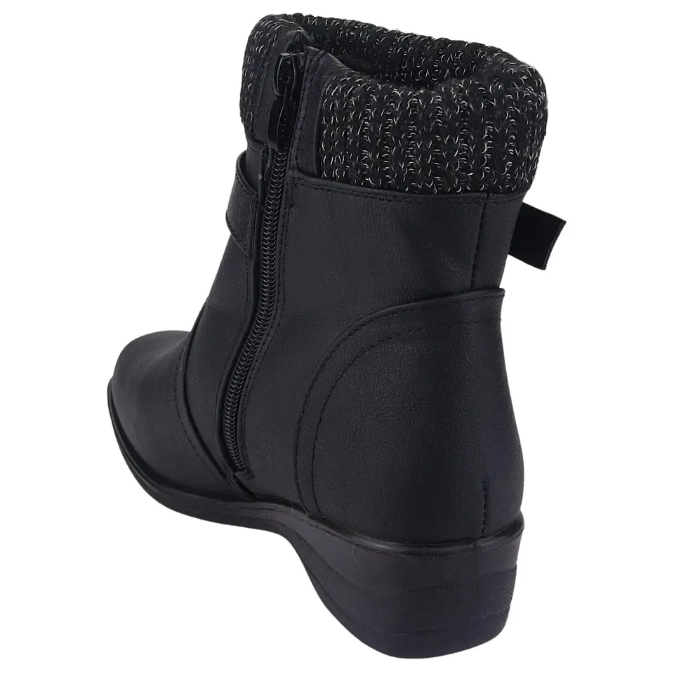 Botines Mujer Negro Chalada Confort-4 4