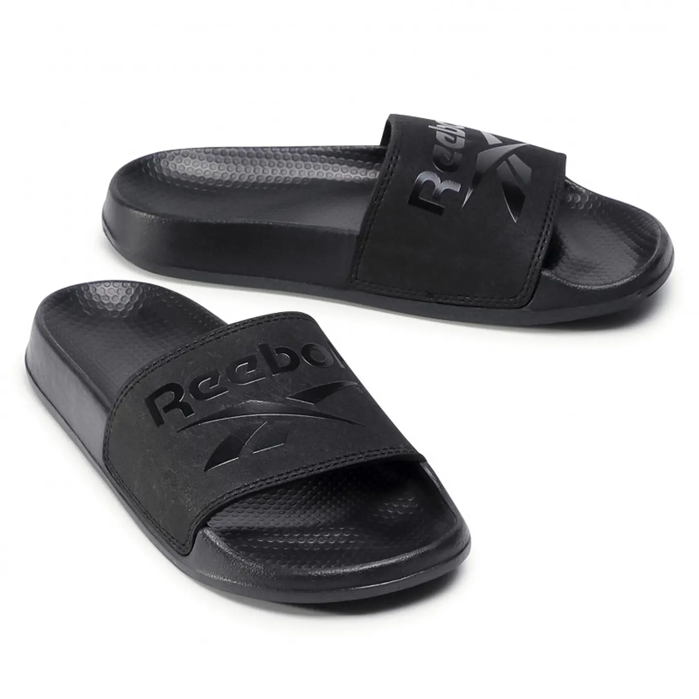 Sandalia Mujer Negra Reebok Cn6466 1