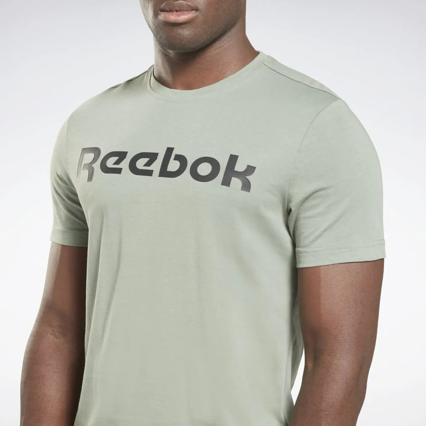 Polera Hombre Verde Reebok Hs4983 2