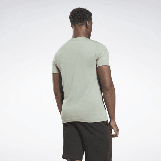 Polera Hombre Verde Reebok Hs4983