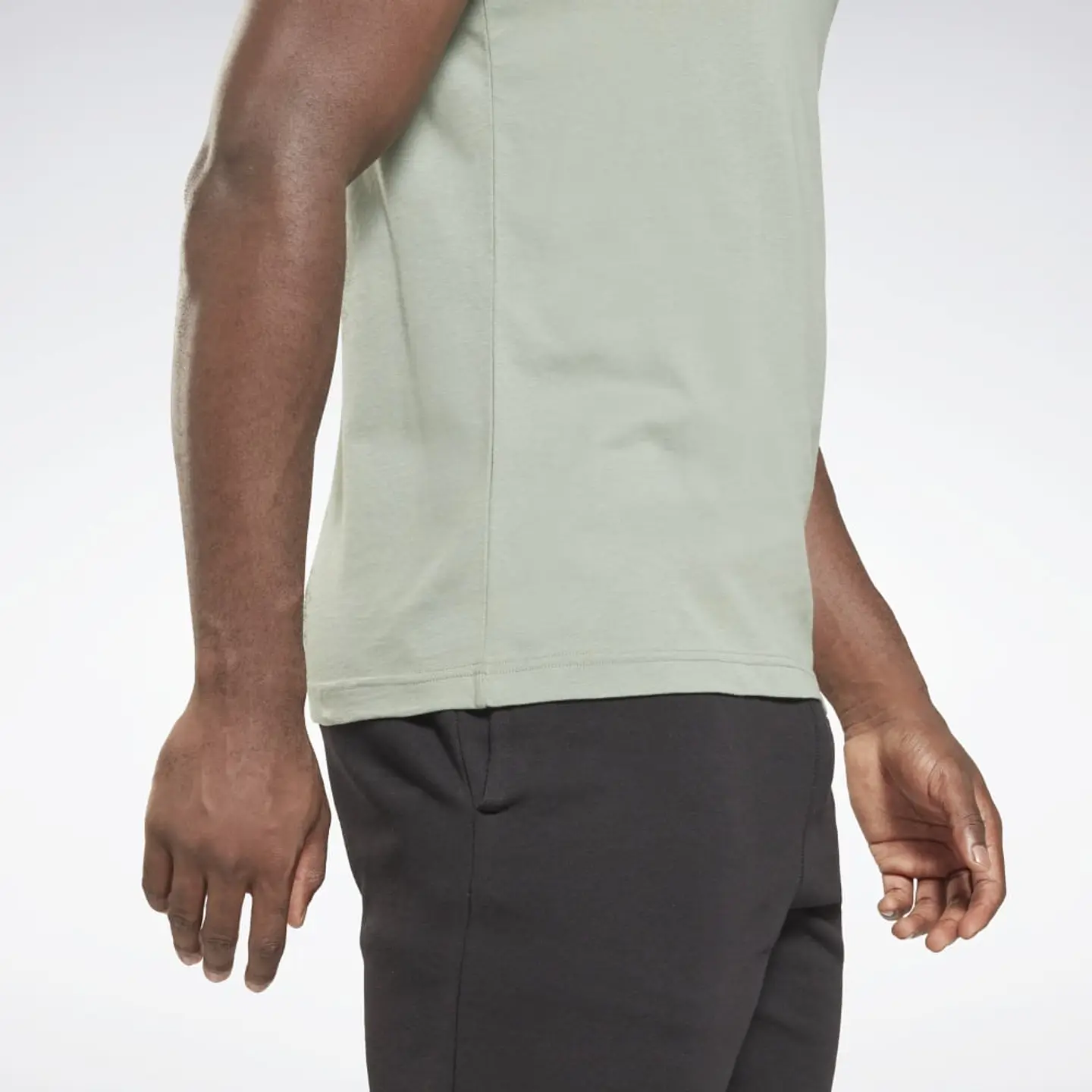 Polera Hombre Verde Reebok Hs4983 4