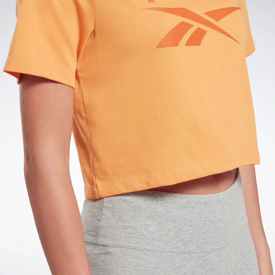 Polera Mujer Naranja Reebok Ht6206 3