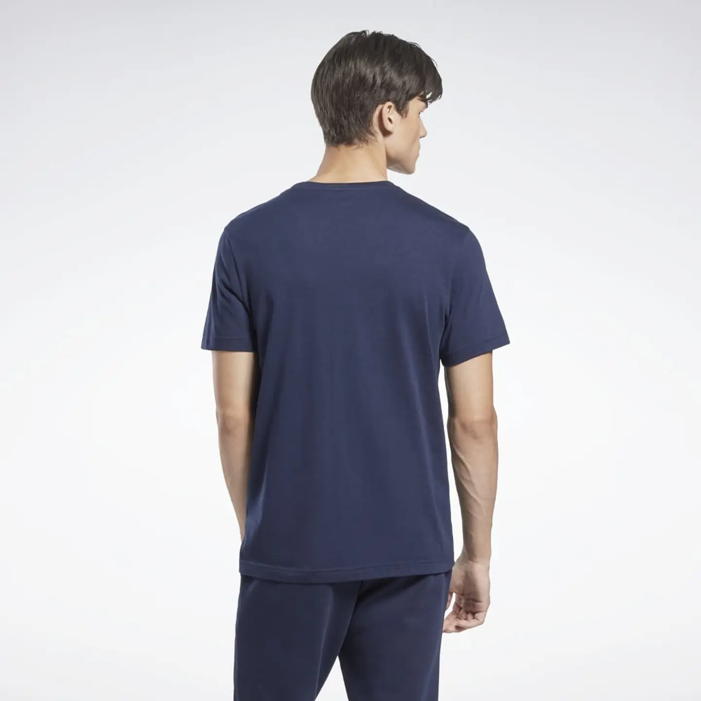 Polera Hombre Azul Reebok Hz8798 3