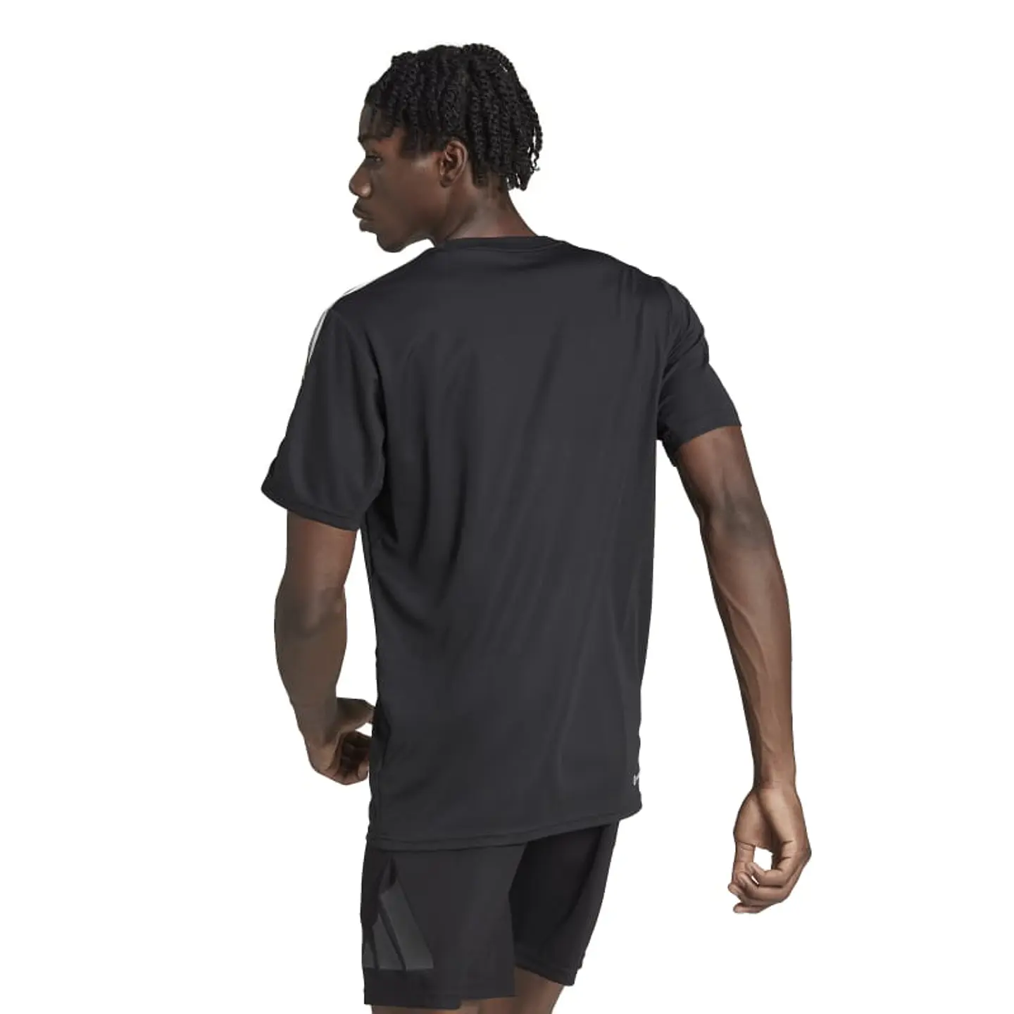 Polera Hombre Negra Adidas Ib8150 2