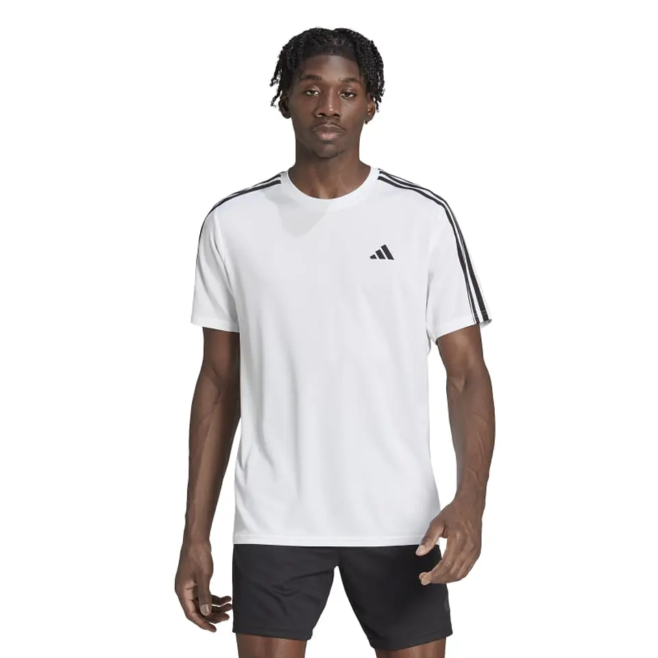 Polera Hombre Blanca Adidas Ib8151 1