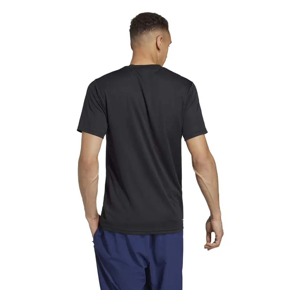 Polera Hombre Negra Adidas Ic7428 2