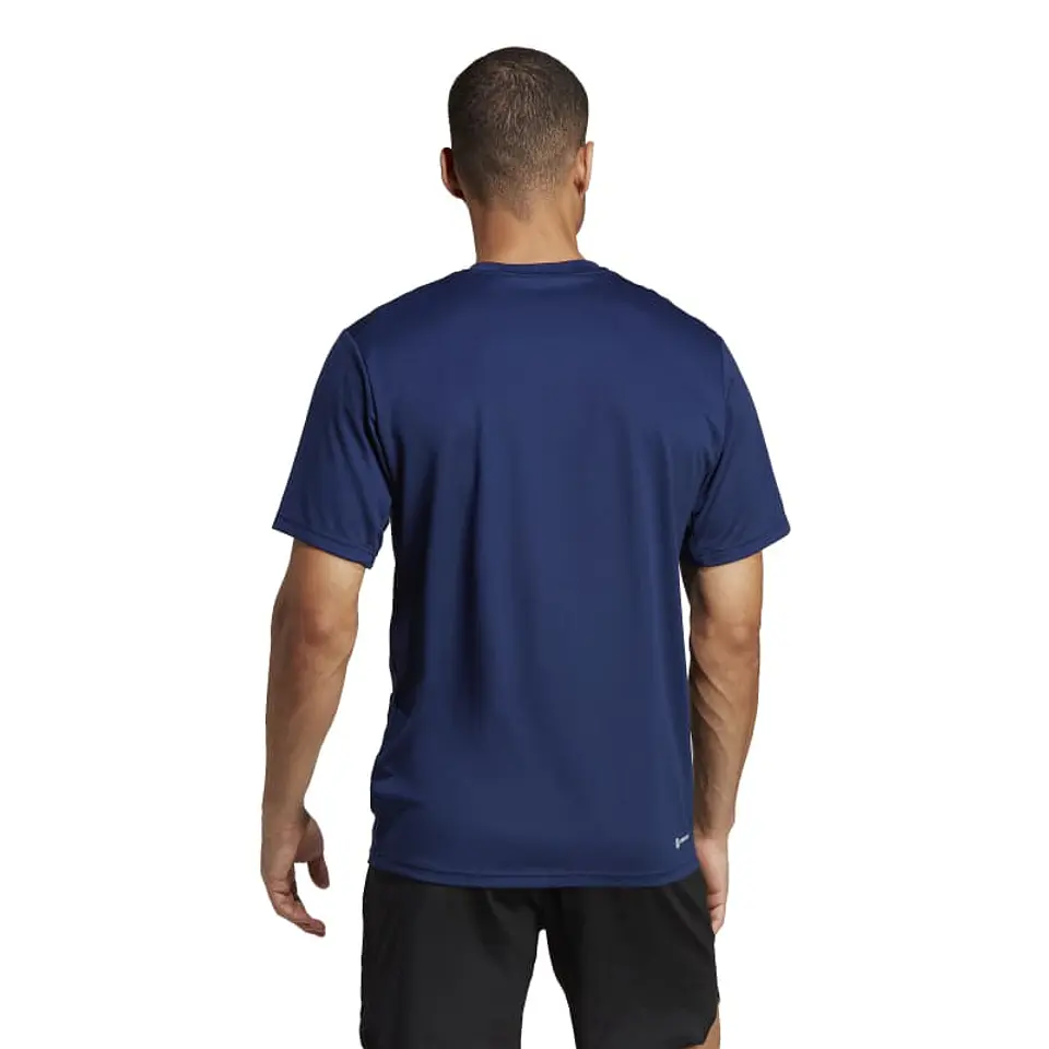 Polera Hombre Azul Adidas Ic7429 2