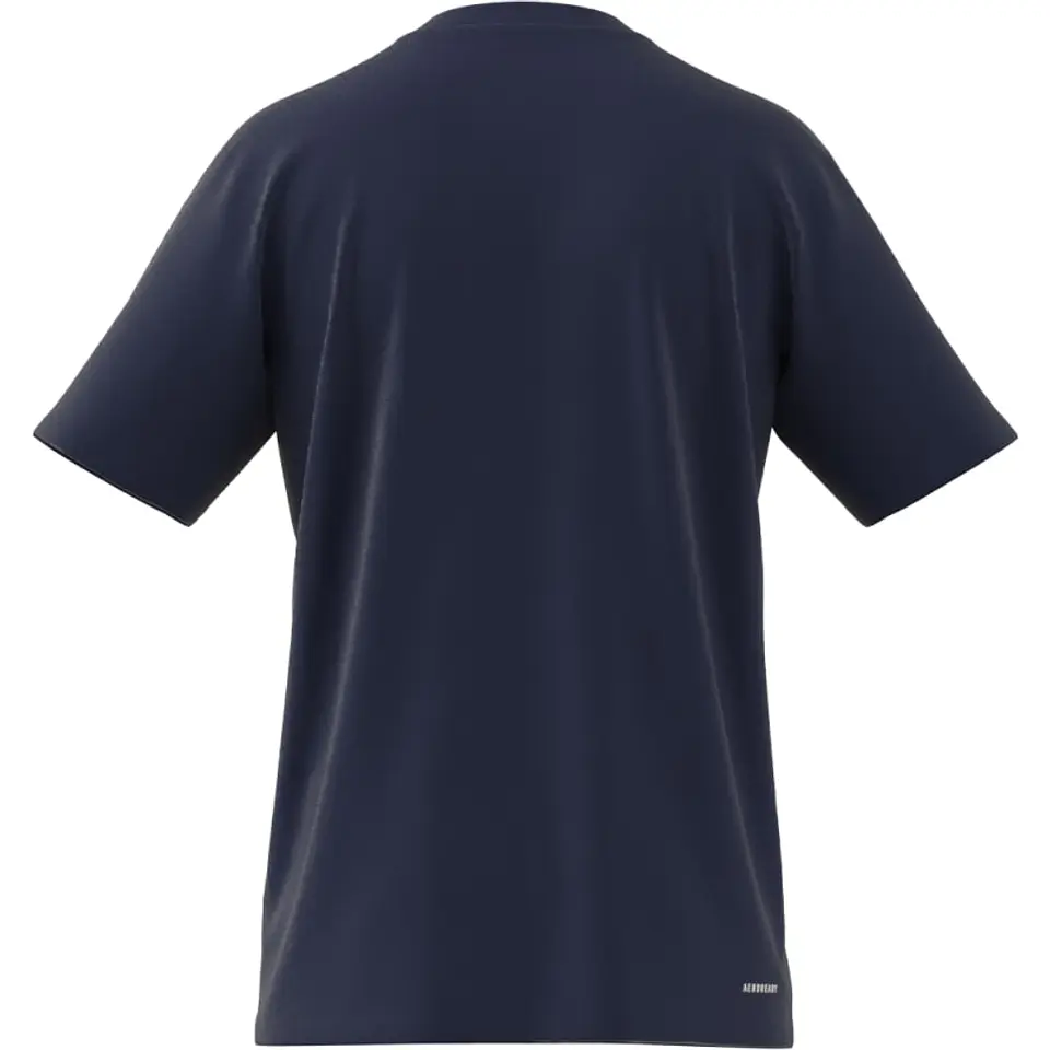 Polera Hombre Azul Adidas Ic7429 5
