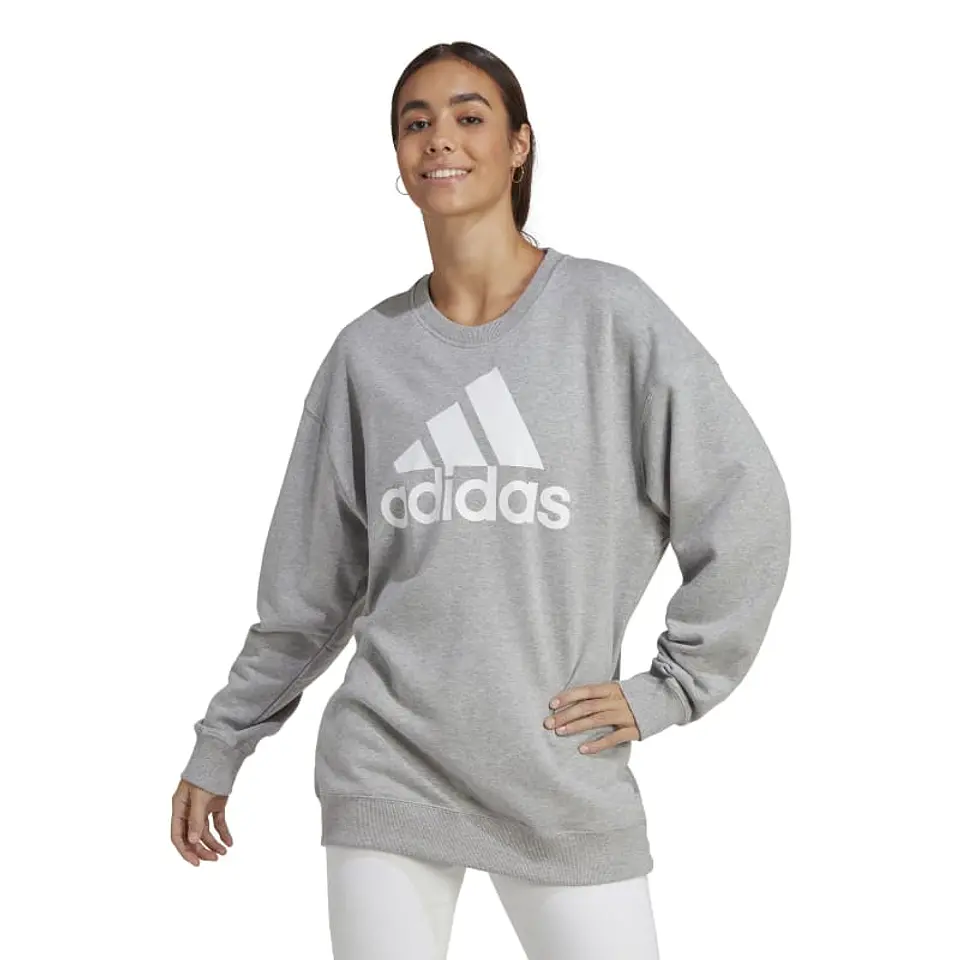 Polerón Mujer Gris Adidas Ic9850 1