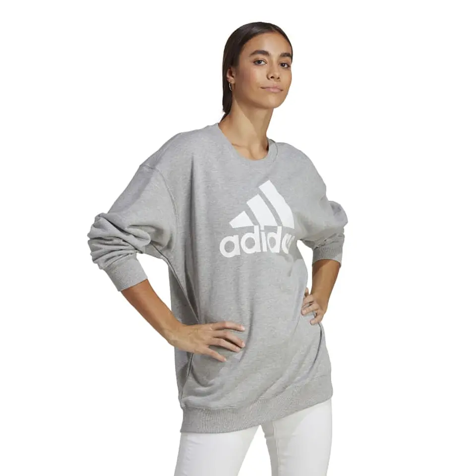 Polerón Mujer Gris Adidas Ic9850 3