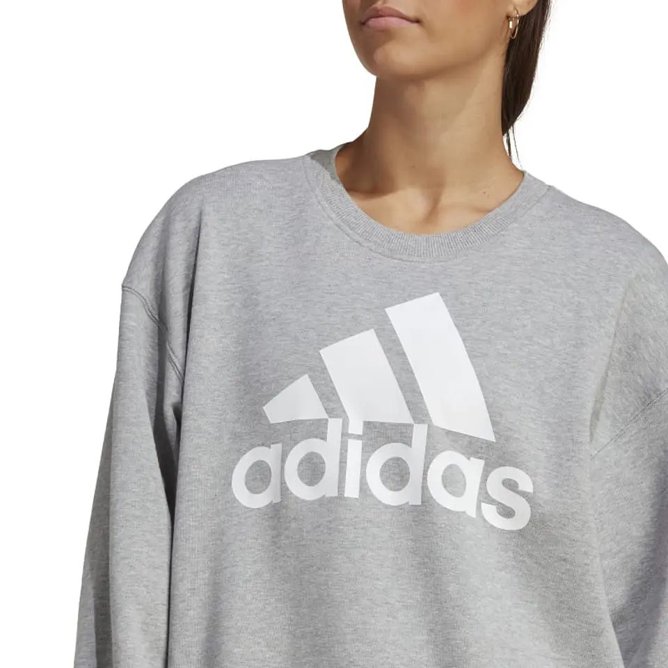 Polerón Mujer Gris Adidas Ic9850 4