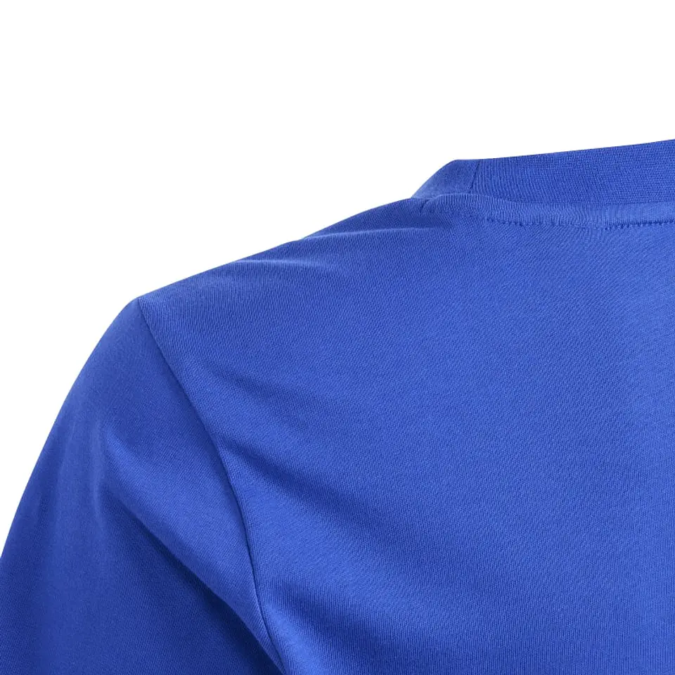 Polera Niño/a Azul Adidas Ij6264 5