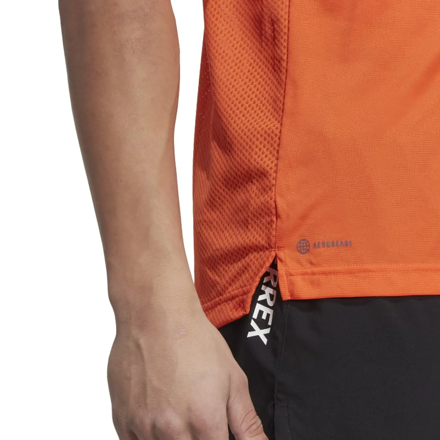 Polera Hombre Naranja Adidas Hl1722 5