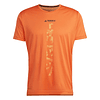 Polera Hombre Naranja Adidas Hl1722