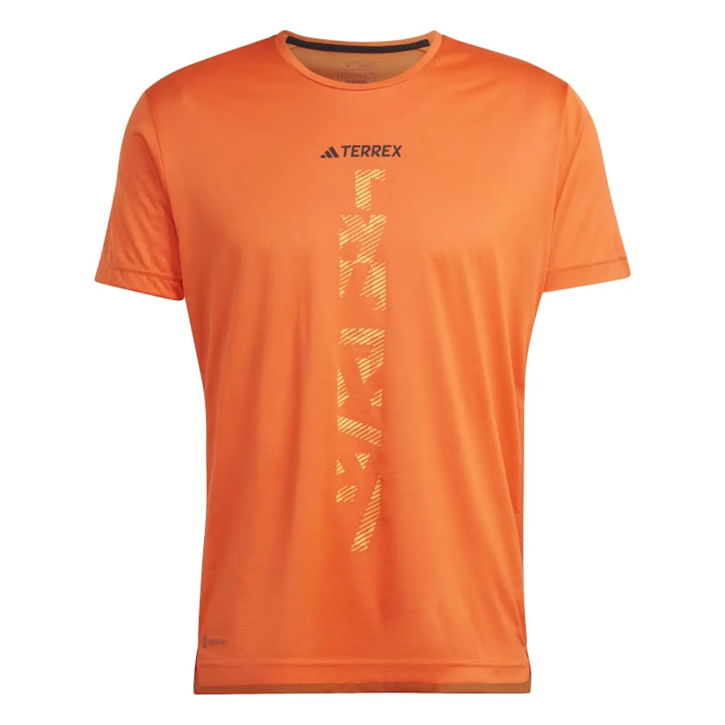 Polera Hombre Naranja Adidas Hl1722 8