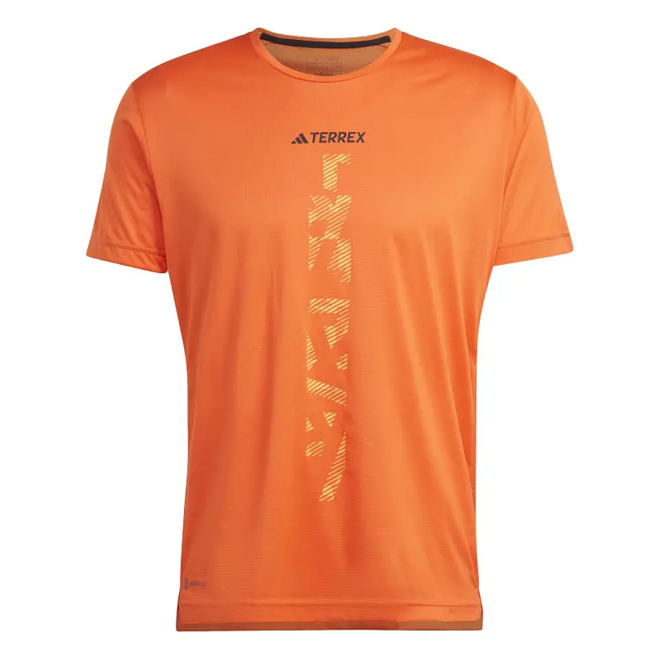Polera Hombre Naranja Adidas Hl1722 8