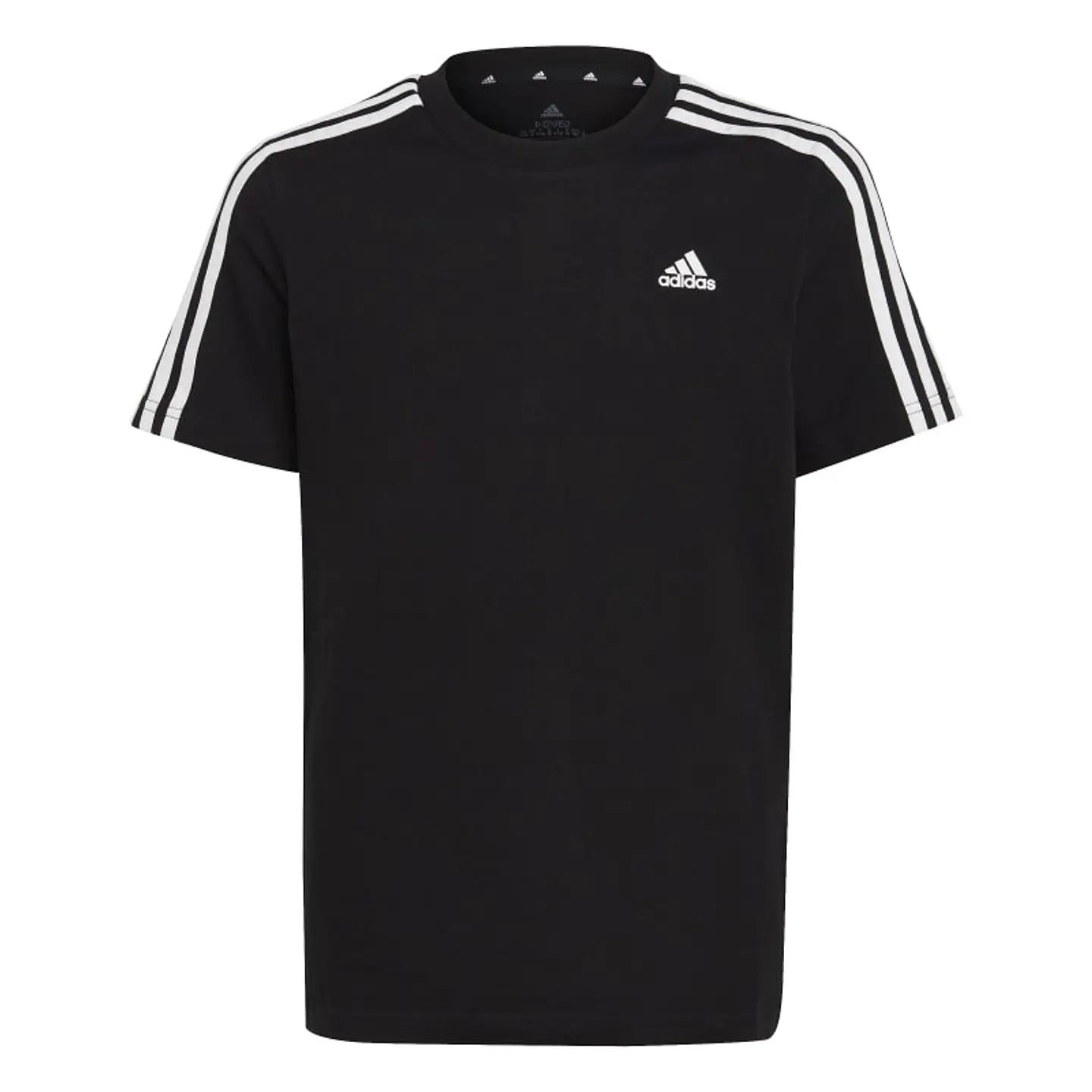 Polera Niño/a Negra Adidas Hr6330 1