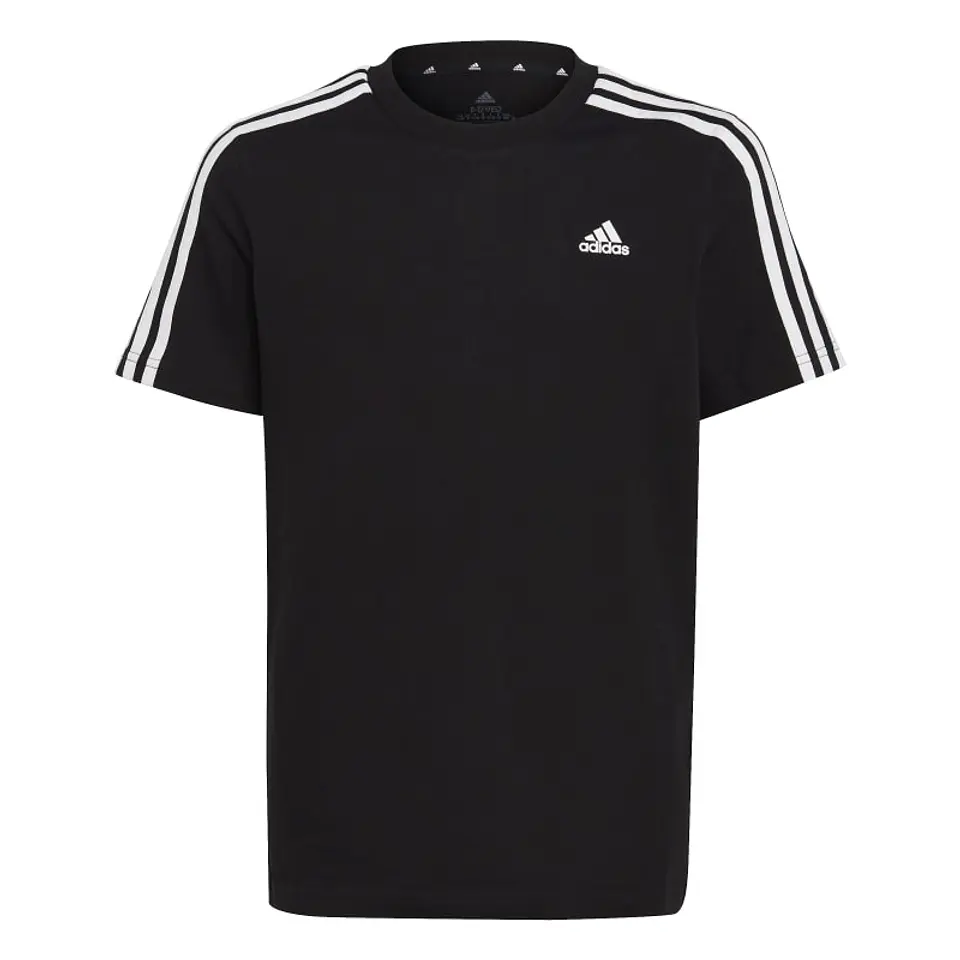 Polera Niño/a Negra Adidas Hr6330 1