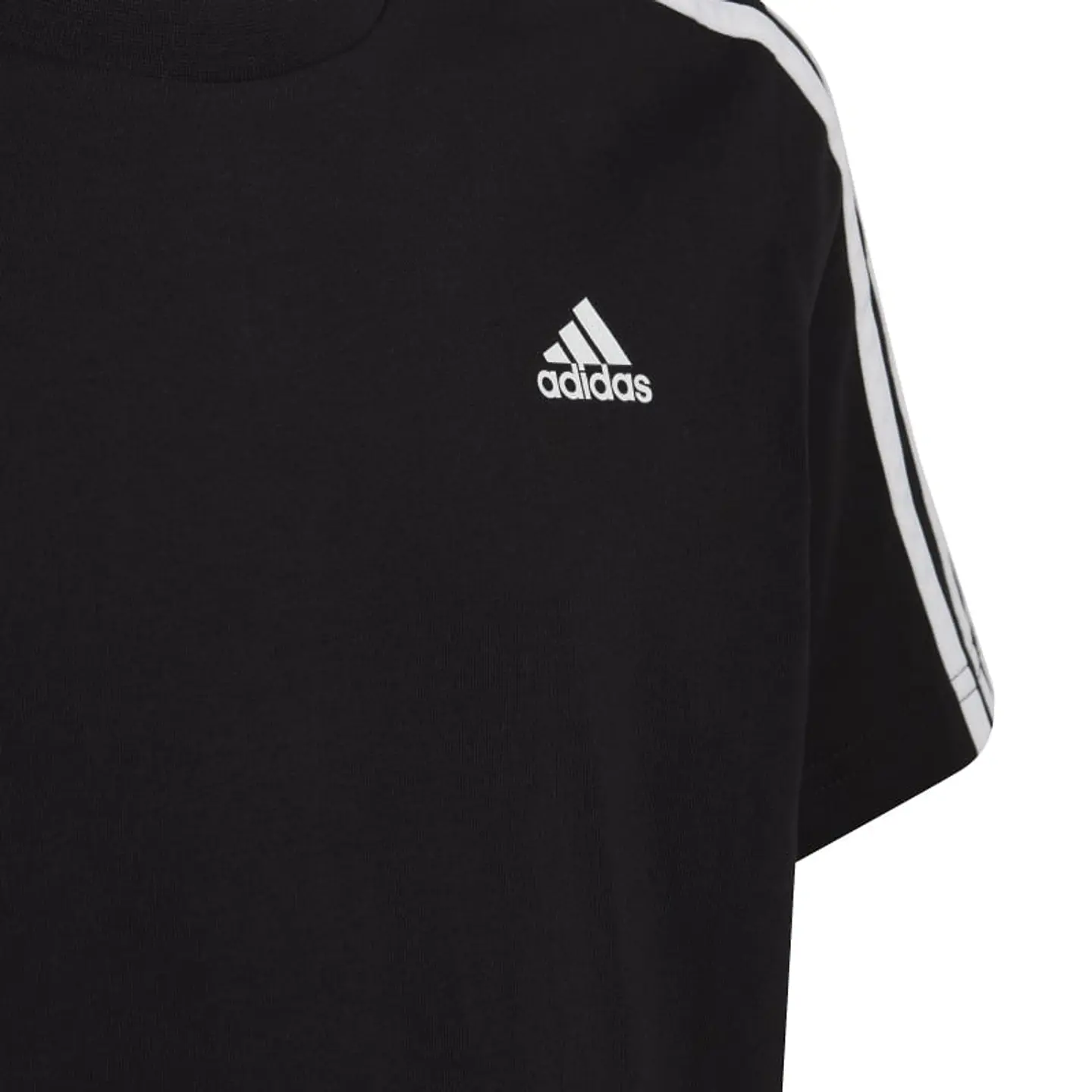 Polera Niño/a Negra Adidas Hr6330 3