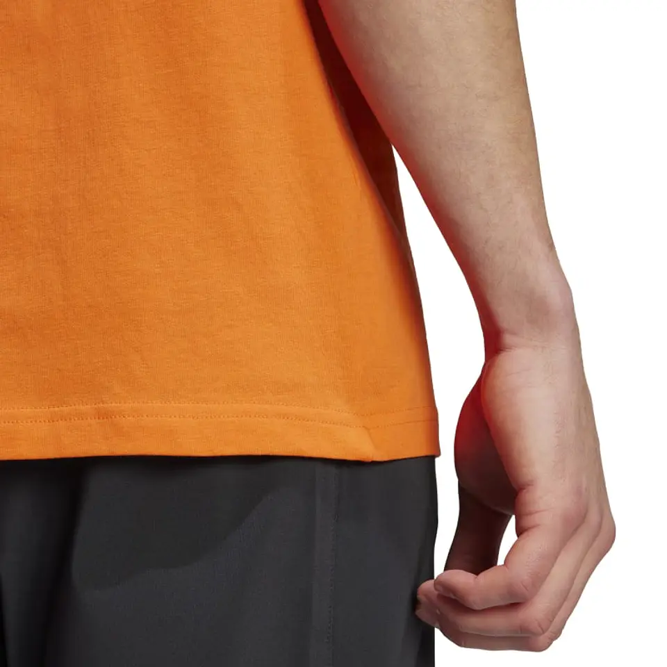 Polera Hombre Naranja Adidas Hy1694 5