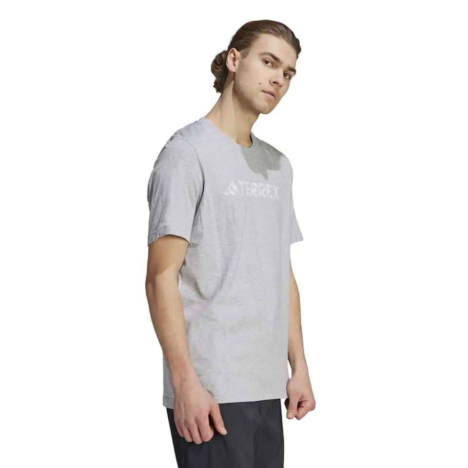 Polera Hombre Gris Adidas Hy1695 3