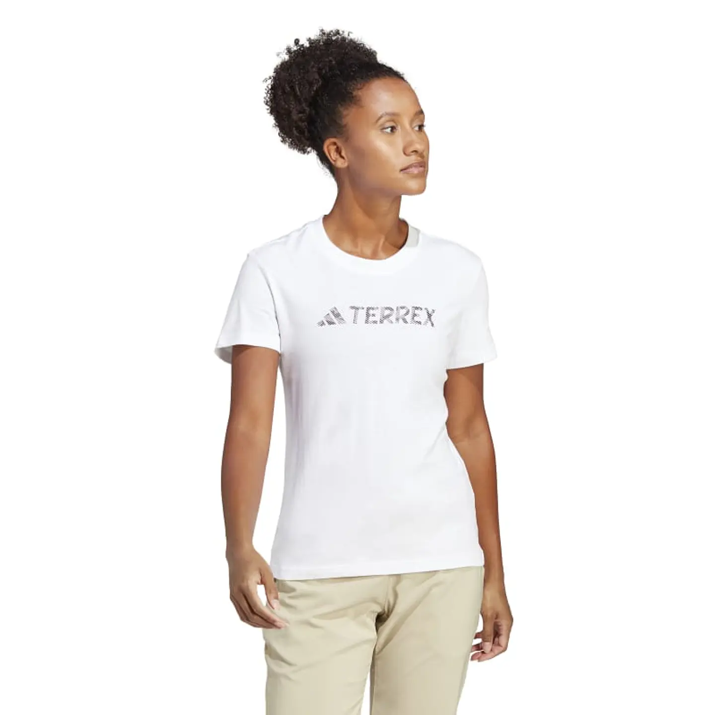 Polera Mujer Blanca Adidas Hz1391 1