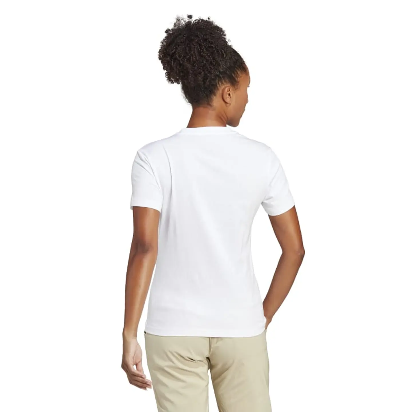 Polera Mujer Blanca Adidas Hz1391 2