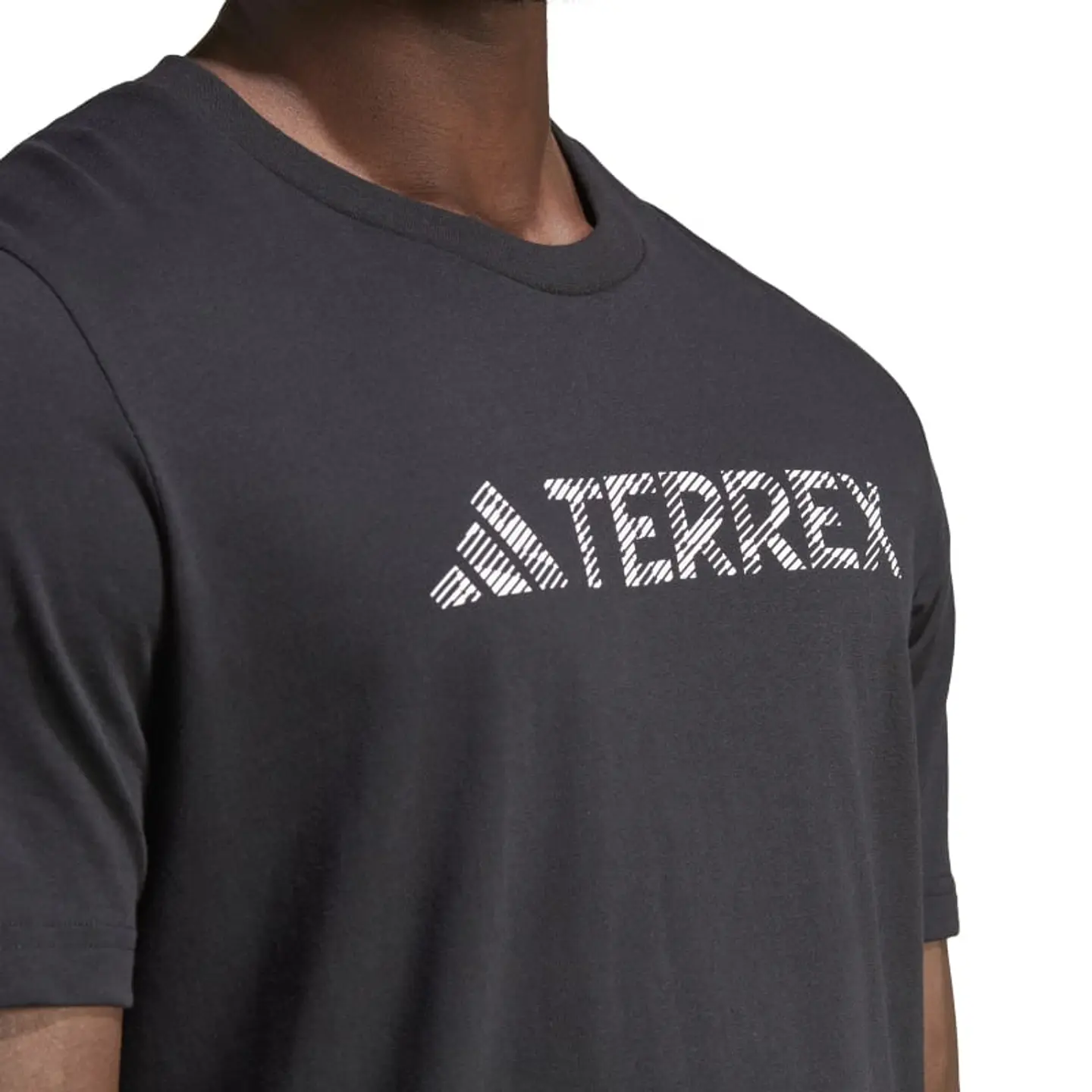 Polera Hombre Negra Adidas Hz1399 3
