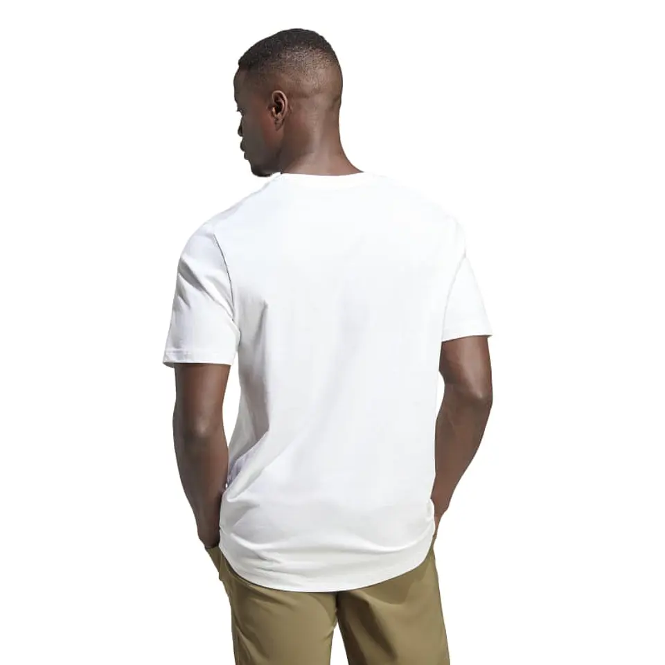 Polera Hombre Blanca Adidas Hz1400 2