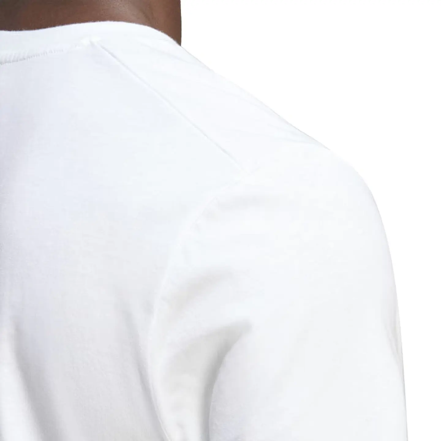 Polera Hombre Blanca Adidas Hz1400 4