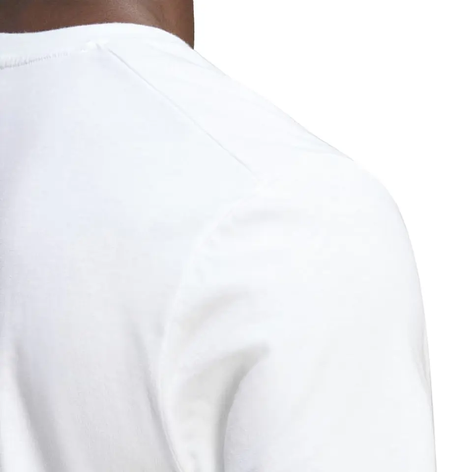 Polera Hombre Blanca Adidas Hz1400 4