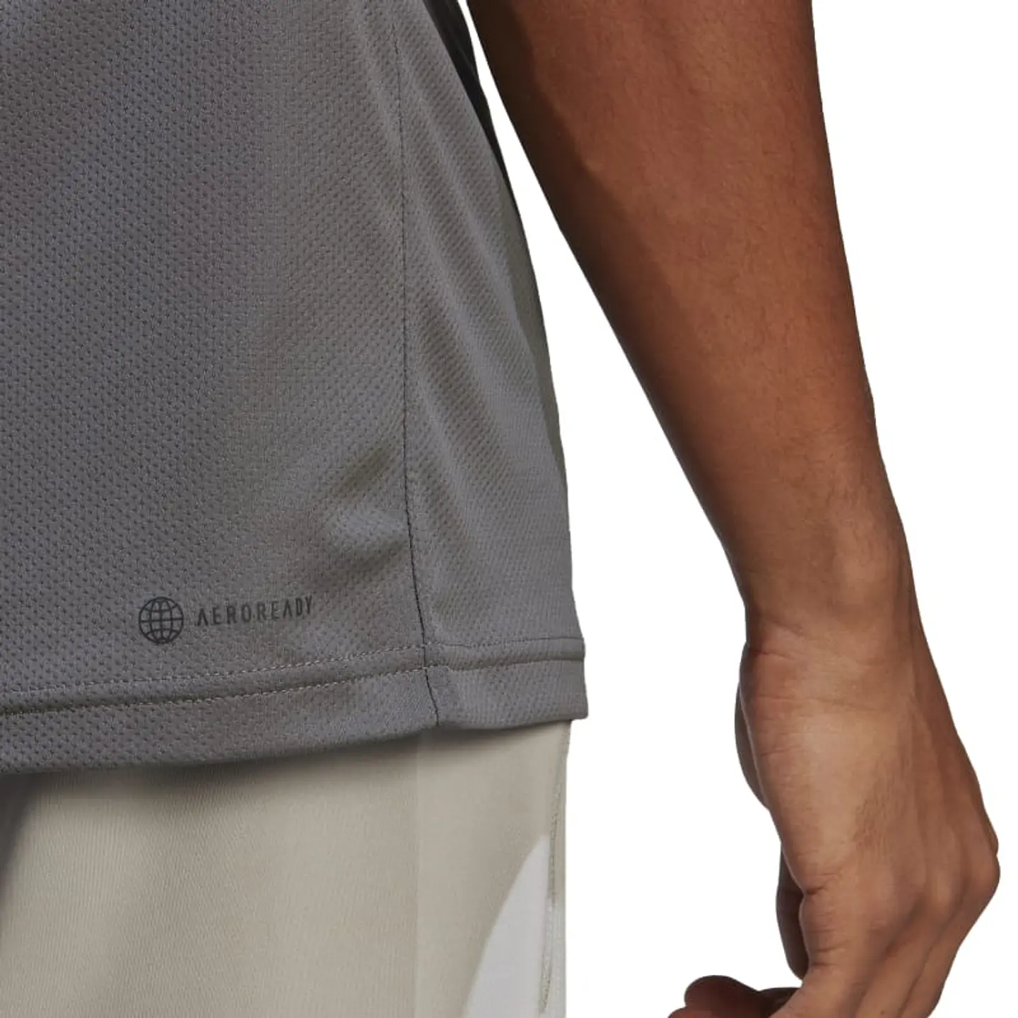 Polera Hombre Gris Adidas Ib1066 4