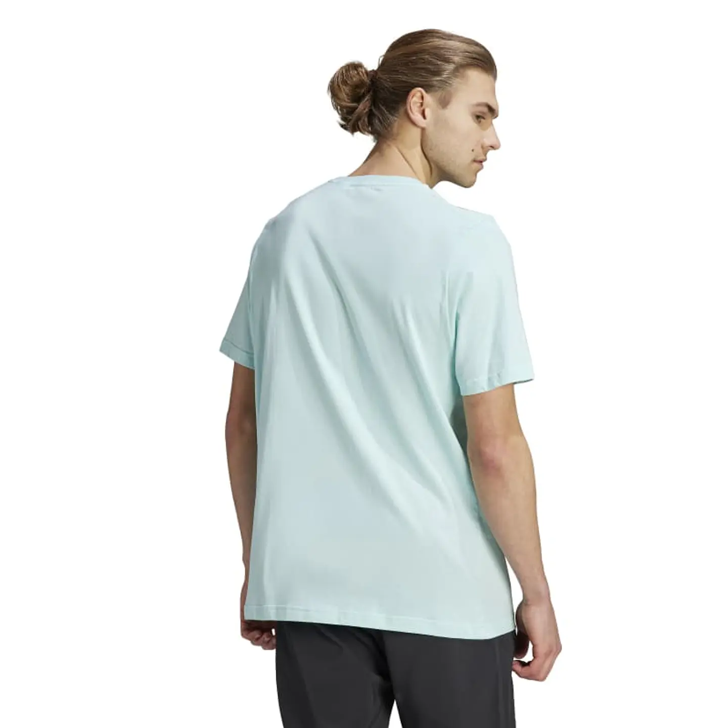 Polera Hombre Turquesa Adidas Ib1159 2