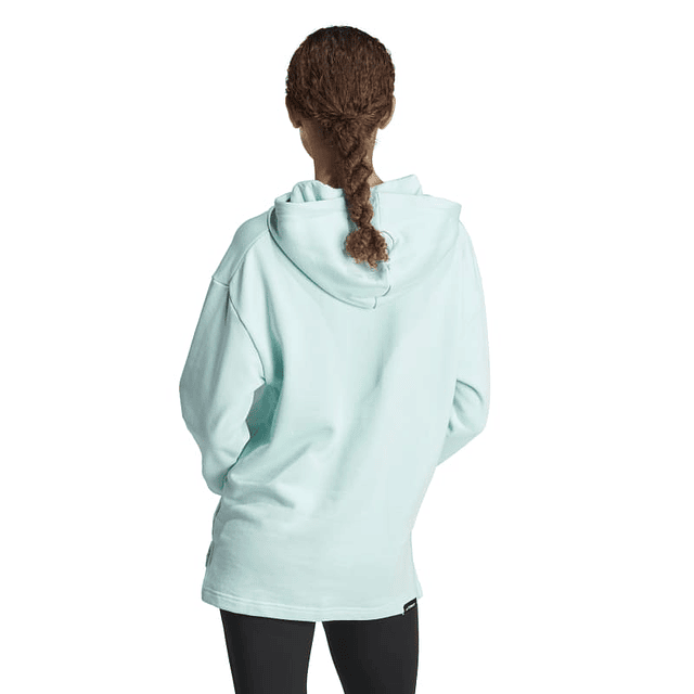 Polerón Mujer Turquesa Adidas Ib2704