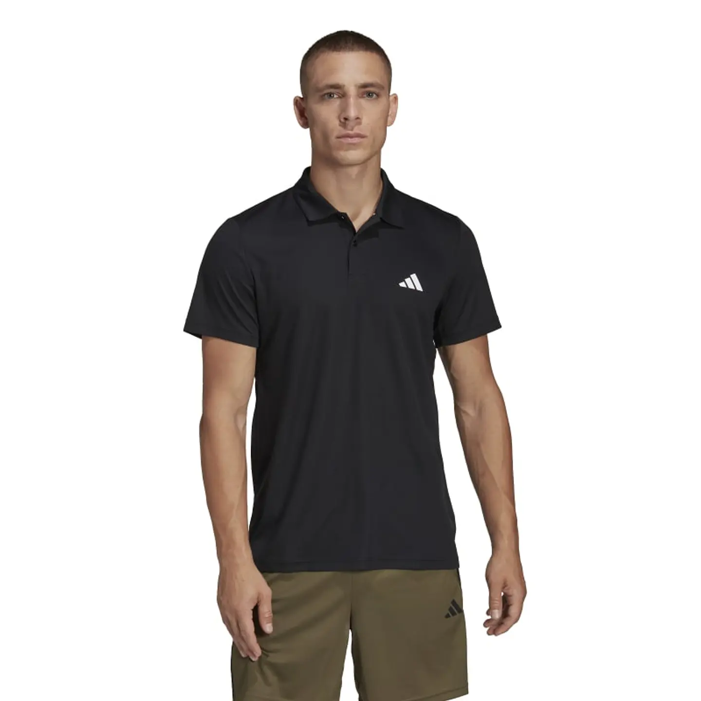 Polera Hombre Negra Adidas Ib8103 1