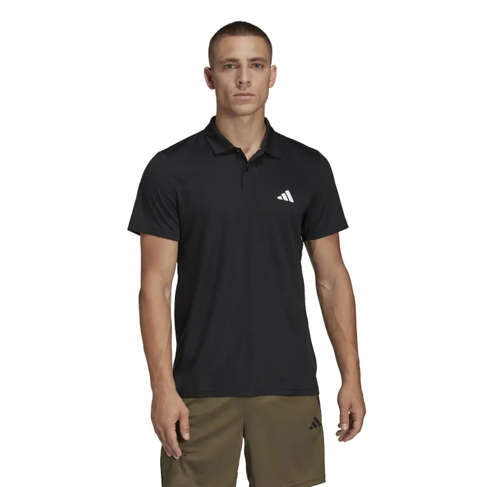Polera Hombre Negra Adidas Ib8103 1