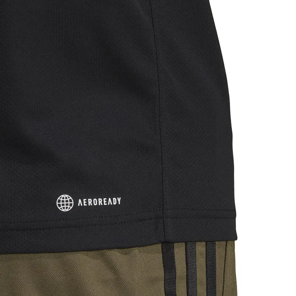 Polera Hombre Negra Adidas Ib8103 4