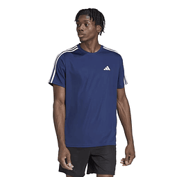 Polera Hombre Azul Adidas Ib8152