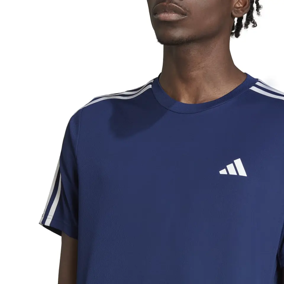 Polera Hombre Azul Adidas Ib8152 3