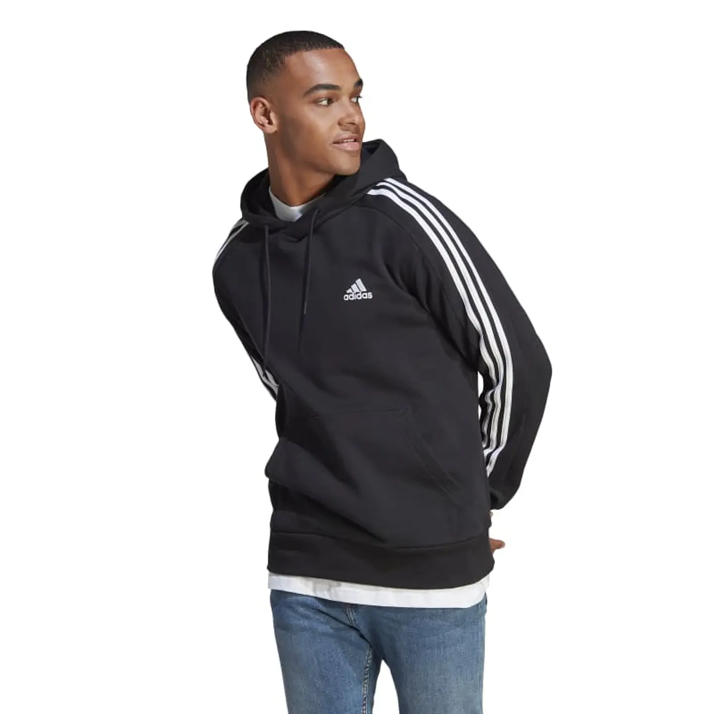 Polerón Hombre Negro Adidas Ic0435 1