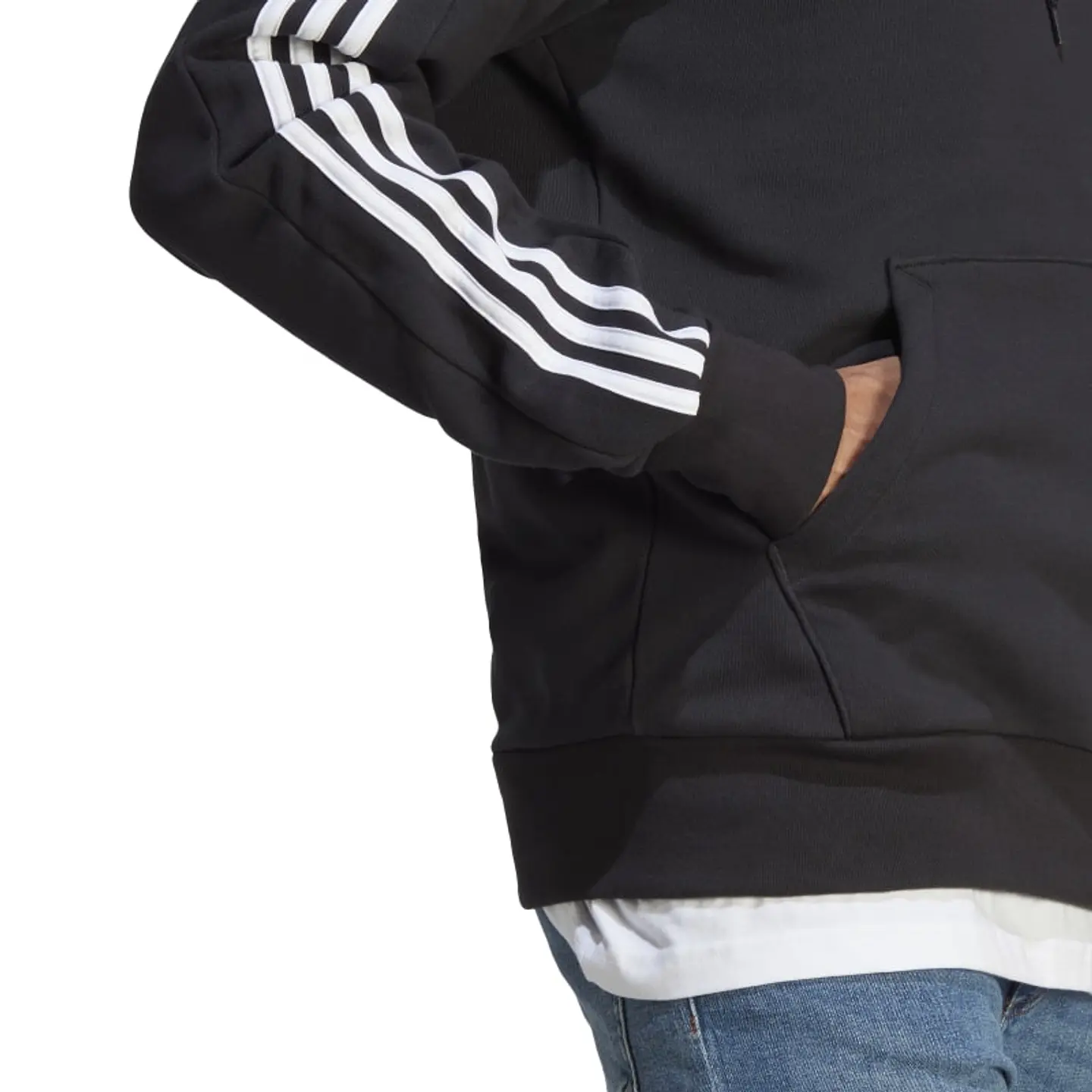Polerón Hombre Negro Adidas Ic0435 5