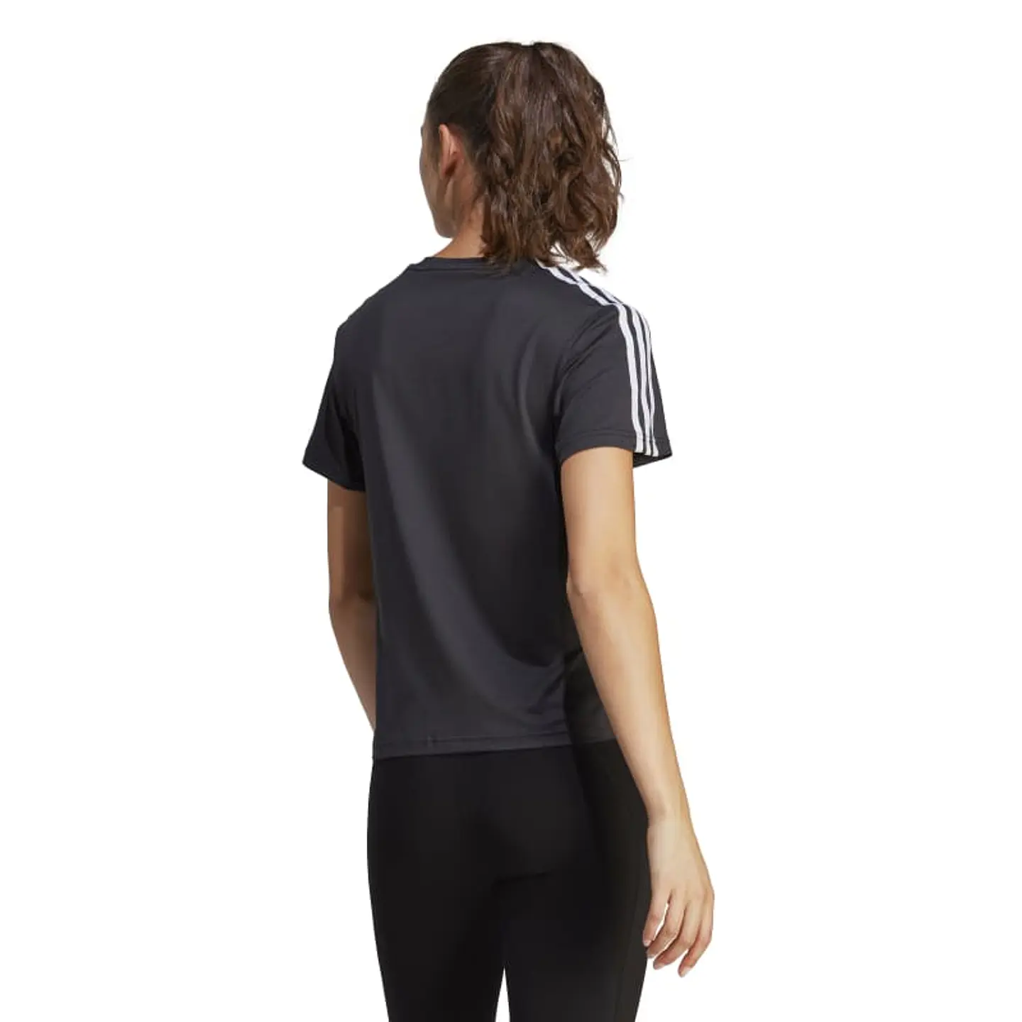 Polera Mujer Negra Adidas Ic5039 2