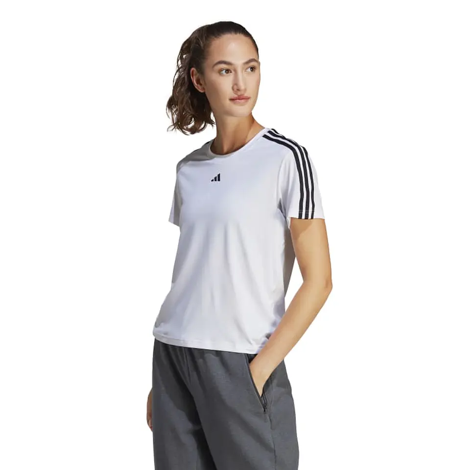 Polera Mujer Blanca Adidas Ic5040 1