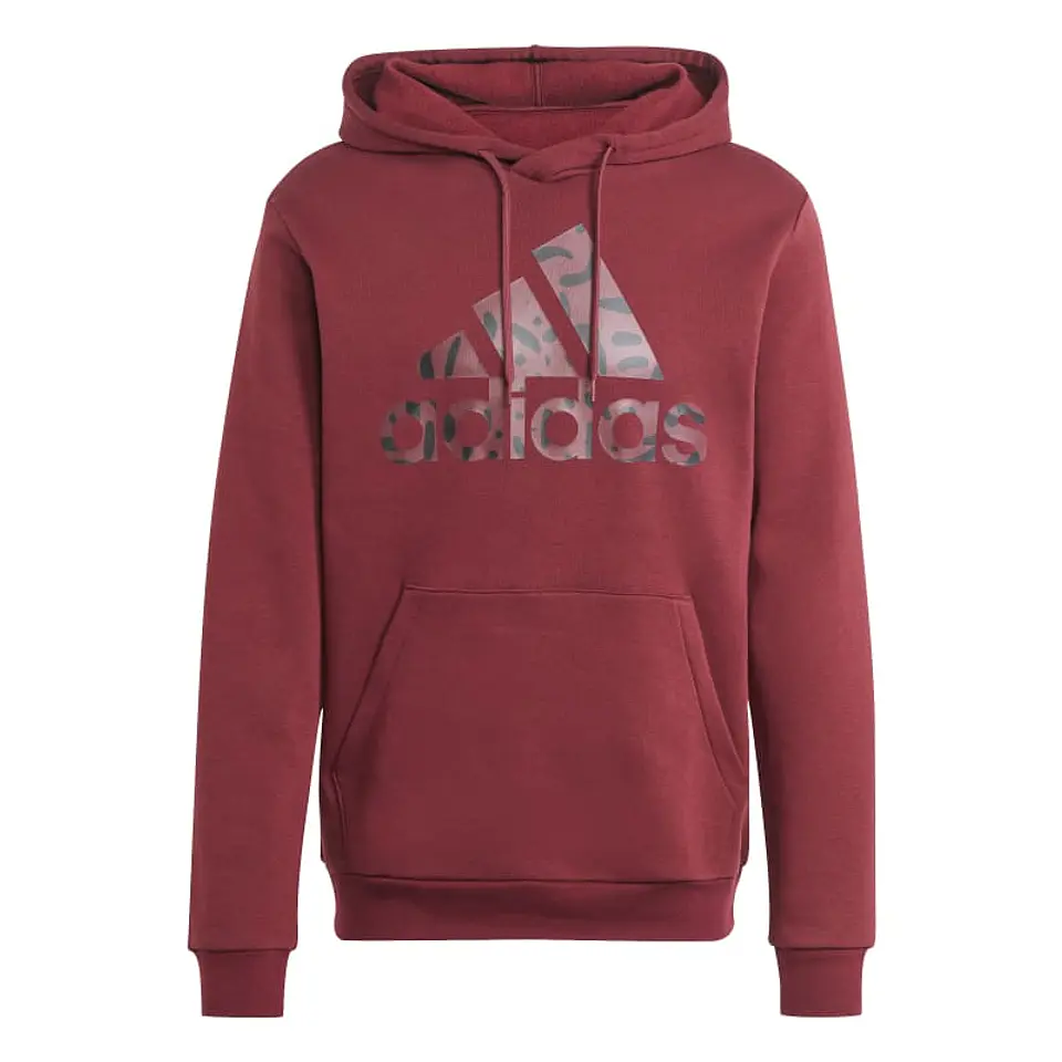 Polerón Hombre Burdeo Adidas Ip8342 5