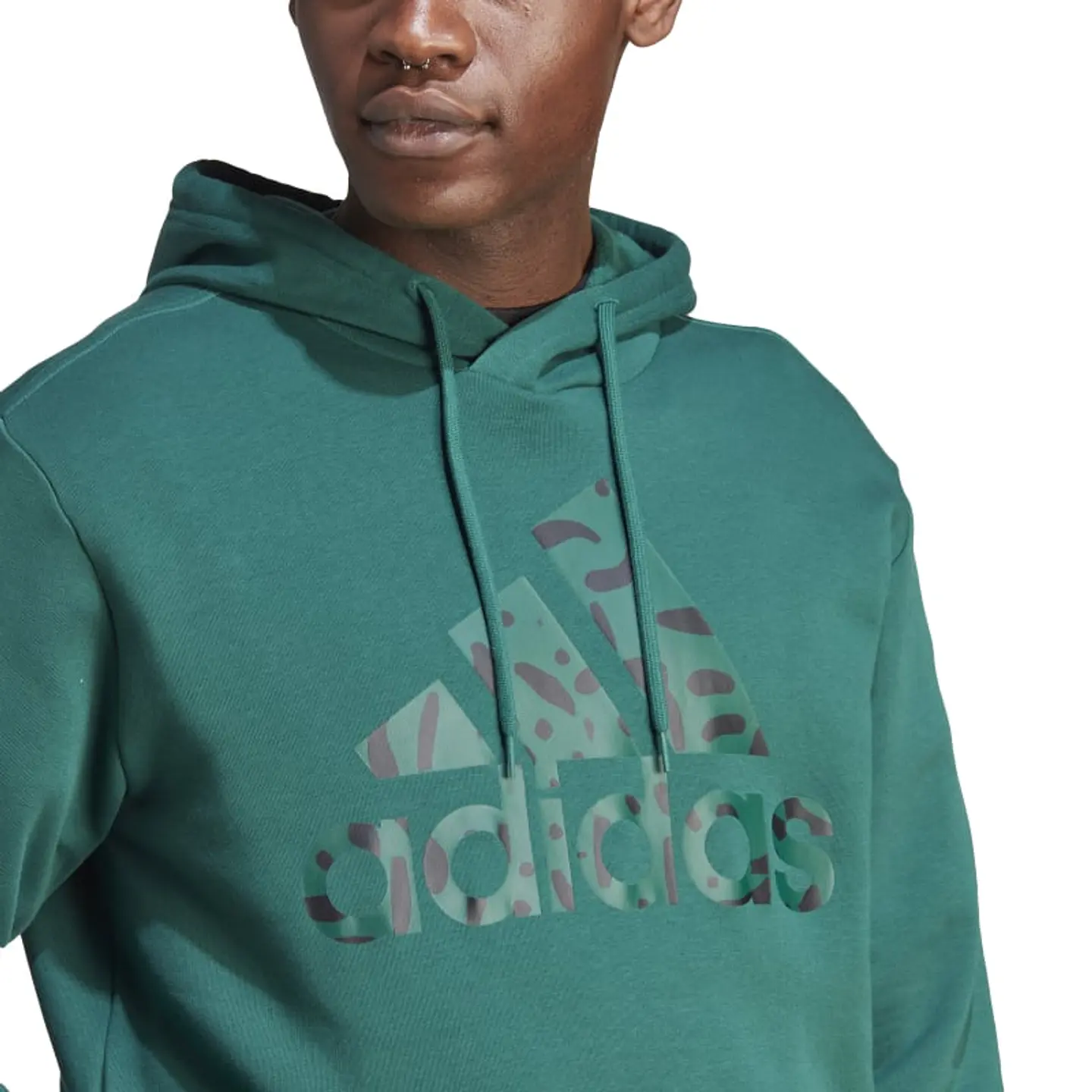 Polerón Hombre Verde Adidas Ip8343 3