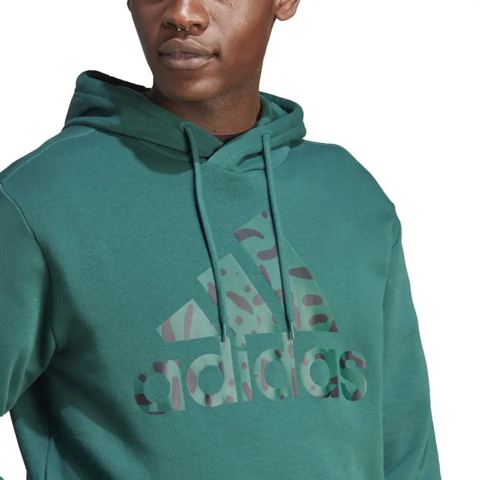 Polerón Hombre Verde Adidas Ip8343 3
