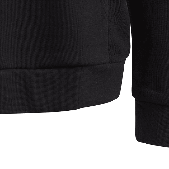 Polerón Juvenil Negro Adidas Dv2870