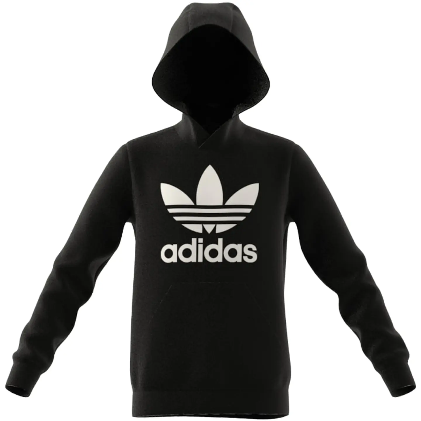 Polerón Juvenil Negro Adidas Dv2870 6