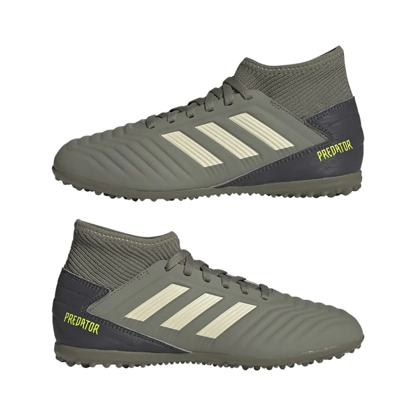 Zapato Baby Fútbol Niño Verde Adidas Ef8220 6